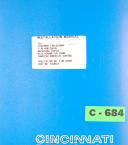 Cincinnati-Cincinnati 3 and 4 Centerless Grinding, Service and Parts Manual 1948-No. 3-No. 4-05